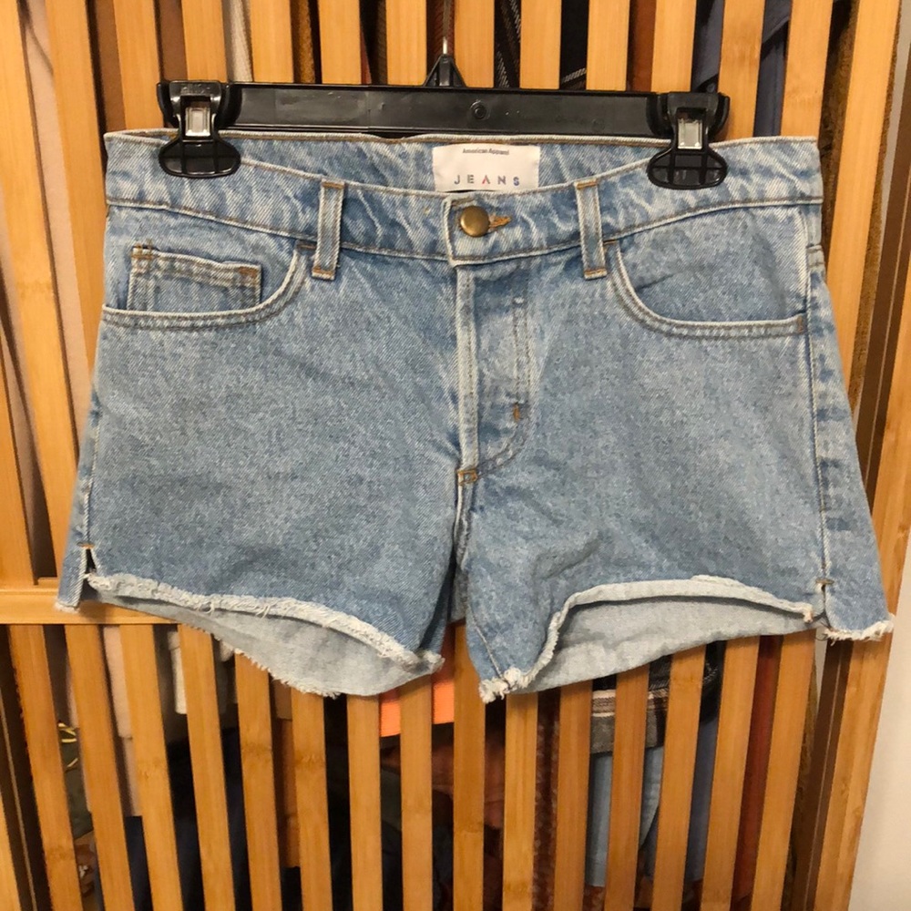 Vintage American Apparel denim shorts